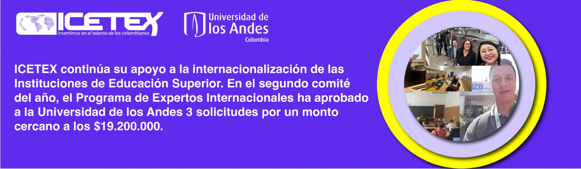 Los Andes e ICETEX.