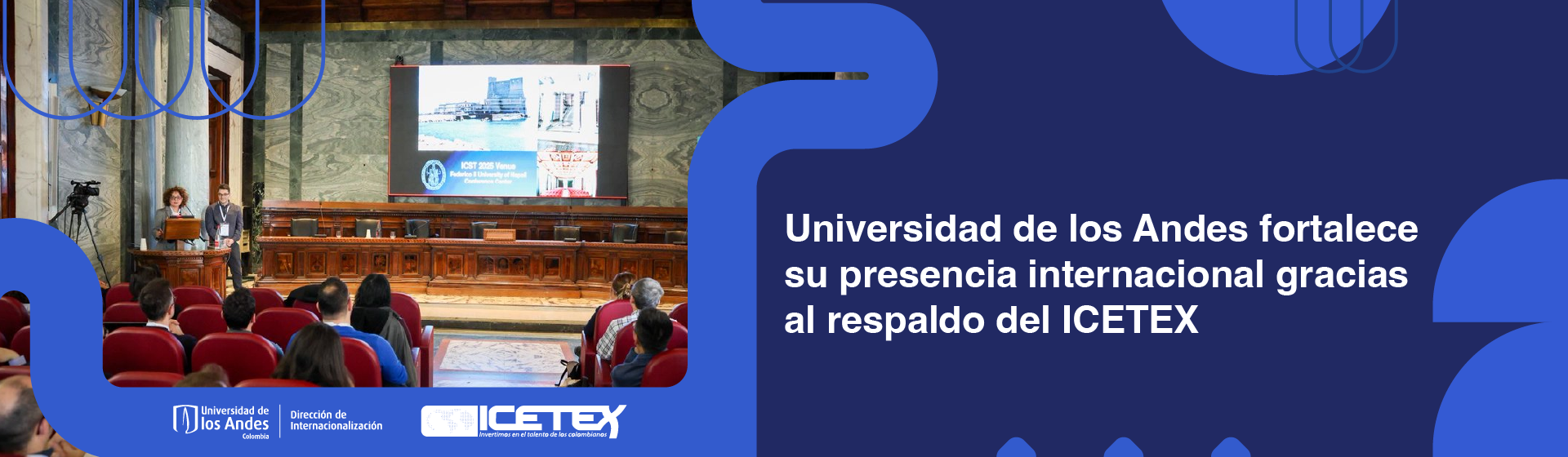 Universidad de los Andes fortalece su presencia internacional gracias al respaldo del ICETEX