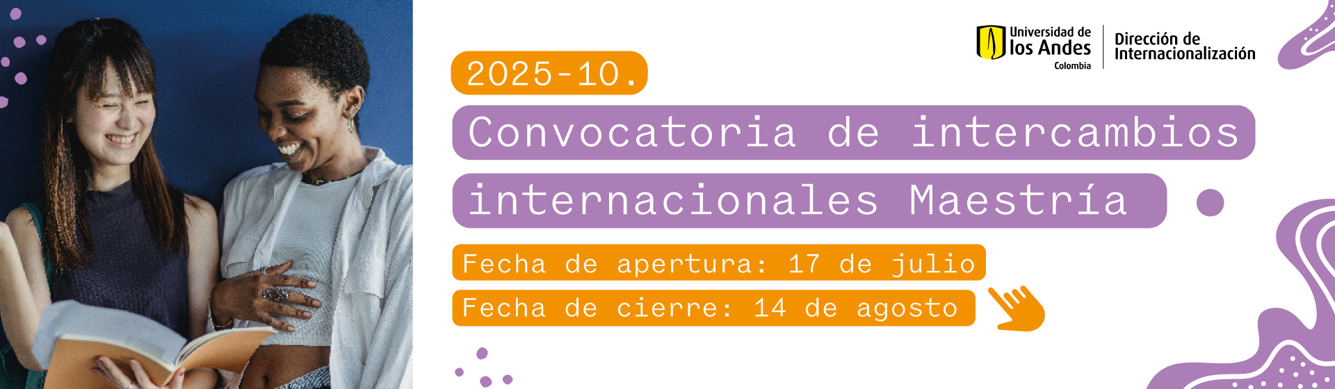 Convocatoria de Intercambios de Maestría - 202510