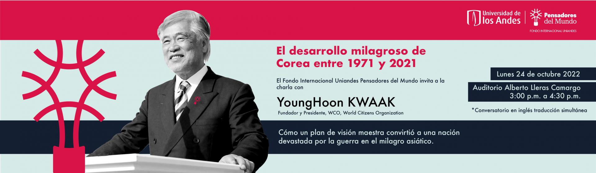 Pensadores del Mundo visita del Profesor YoungHook KWAAK