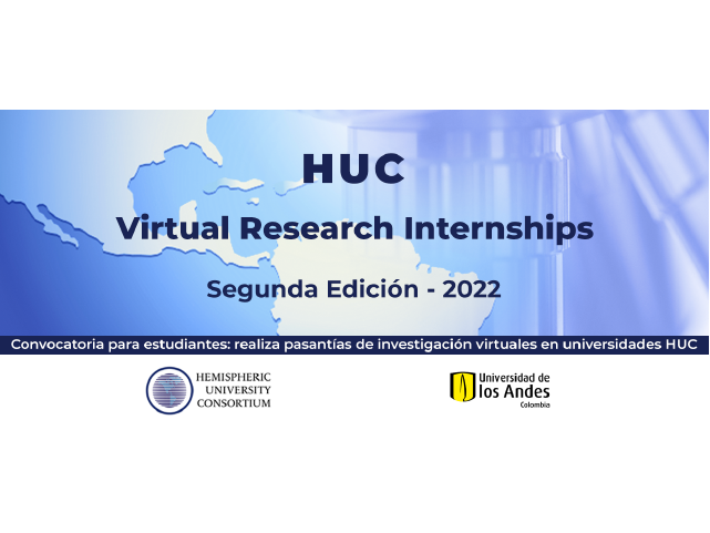 Pasantías de Investigación Virtuales en las Universidades de la HUC