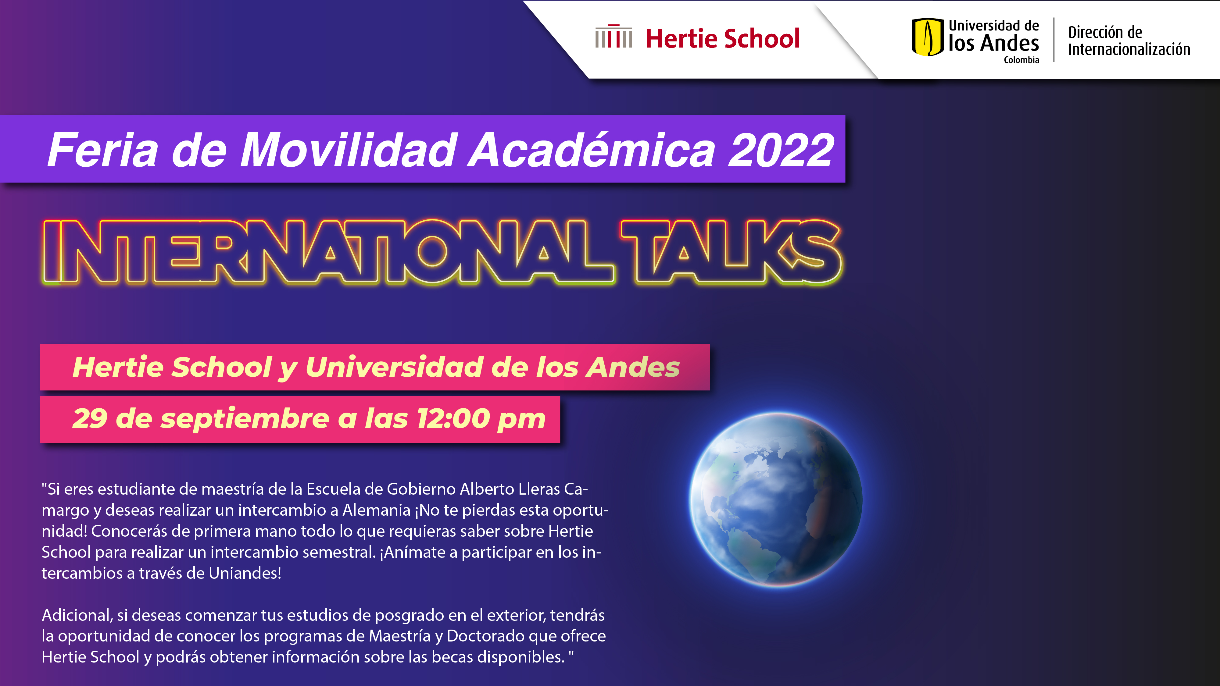Hertie School y Universidad de los Andes